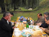 Piknik a t�parton